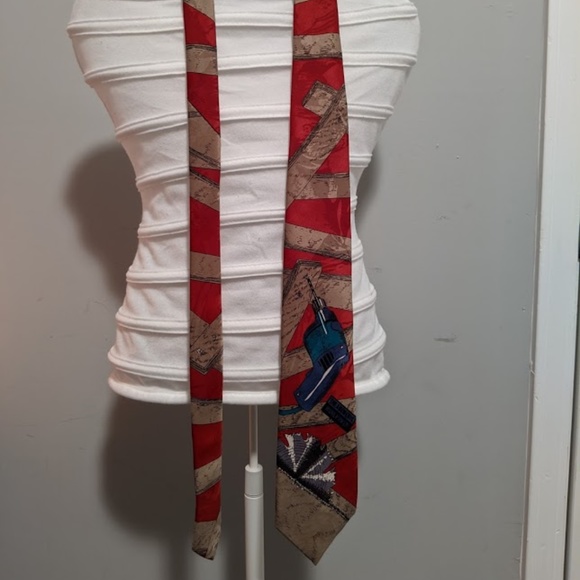 Vintage 1990's Home Improvement Neck Tie - Picture 1 of 3